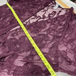 Catherines 3x Stunning Open Front Lace Dressy Cardigan Plus Size kimono Purple Photo 9