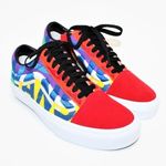 Vans Old Skool Colorful Embroidered Logo Sneakers Canvas Shoes Photo 0