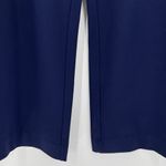 CK Bradley Jaguar Navy Blue Pull On Wide‎ Leg Flare Ponte Pants Women’s Size XL Photo 4