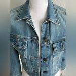 Comptoir Des Cotonniers Light Blue Jean Jacket Size XS Photo 3