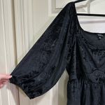 Torrid Women’s Velvet Corset Peplum Top Shirt Black Floral Plus Size 3 Photo 4