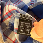 DIXXON Flannel Company Gilmore Plaid Long Sleeve Shirt Women's Blue Western XS Photo 6