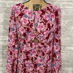 Lush Clothing Lush Galata Chiffon Floral Midi Dress Photo 3