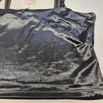 Peppermayo Wild Fable Large Black Velour Crop‎ Top Photo 2