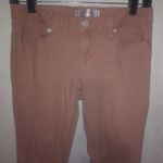 No Boundaries NoBo 7 29x29 Cotton Skinny Jeggings Pants in Peach Putty Photo 1