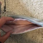 Coach signature fabric gray / silver oversized wristlet NWT Photo 8