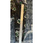 Scala  Beades/Sequin Pure Silk Blouse Black Green Gold Vintage Size Larg Photo 5