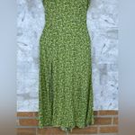 Reformation  Gavin Dress Samantha in green floral size 6 Photo 6