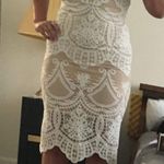 Lulus White Midi Dress Photo 0