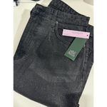 Wild Fable 90's Relaxed Straight Leg Jeans Mid Rise Waist Glitter Coating Cotton Blend Photo 4