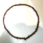Goldstone and tigers eye chip beaded necklace Brown Photo 6