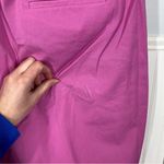 J.Crew  Factory Preppy Kallie Straight Leg Pant‎ Stretch Size 14 Magenta READ Photo 1