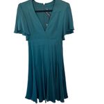 Gucci NEW  Green 100% Silk A-Line Dress Short Sleeve Size 42 /6 Italy $2,735 Photo 1