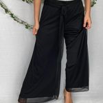 Alex Evenings Alex evening’s Black sheer overlay occasion pant Photo 1