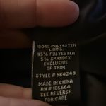 Timeless Naeem‎ Khan Metallic Jacket Crinkle Shiny NWT XS Black Silver NK4249 Photo 11