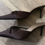 ZARA Brown  Kitten Heels Photo 0