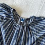 Old Navy Puff Sleeve Stripe Swing Top, Large Photo 2