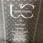 Under Control Seamless Slimming Mock Neck Zip Front Jacket Women's Plus Size 2X Gray Photo 3