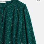 Fun 2 Fun Green Speckled Blouse Size XL Photo 1