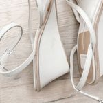 Dolce Vita Gemini Leather Strappy‎ Wedge Sandal Cream Size 11 Minimal Summer Photo 9