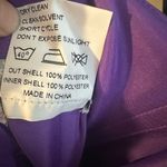 Christina Wu  Purple and Teal Strapless Dress Photo 5