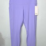 Lululemon  Align High Rise Pant Leggings with Pockets Purple Lilac Smoke 14 NWT Photo 4