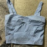 HYFVE  blue and white striped top M Photo 0