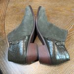 Vionic  Marissa Suede Ankle Boots Booties Olive Green Waterproof Size 9 Photo 6