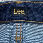 Lee Dark Wash Denim Mini Skirt Size 30 Western Girly Casual Spring NWT Photo 6