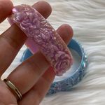 Beautiful Bracelets Pink And Blue Photo 11