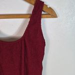 Kona Sol  Burgundy One Piece Swimsuit Photo 1
