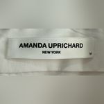 Amanda Uprichard  ANNALISE‎ White MINI DRESS IN GINGHAM ORGANZA - Size Medium Photo 7