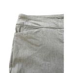 Hilary Radley Light Grey Linen KneeLength Unisex Casual Shorts Size Large Photo 4