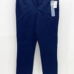 Old Navy  pixie high rise secret smooth pockets navy blue ankle length office 2 Photo 0