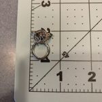 NEW Silver Color Butterfly Pin w/ Rhinestones Fashion Jewelry Lead Compliant Photo 3