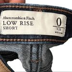 Abercrombie & Fitch Abercrombie Low‎ Rise Denim Shorts Photo 3