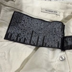 ZARA  Women's White Ripped Straight Leg Jeans Size 2 High Rise Photo 3