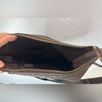 Coach Chelsea Lace Duffle Crossbody Dark Brown Grommet Leather Bag Photo 9