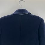 Madewell Women's Oversized Tuxedo Coat Italian Wool In Deep Indigo Size 00 Photo 8