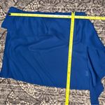 Amanda Uprichard  Women’s Size S Blue Strapless Ruffle Front Side Top Blouse Photo 7