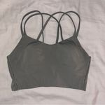 Lululemon Set Grey Sage, Align High-Rise Mini-Flared Pant 28" & Like a Cloud Bra Photo 6