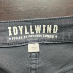 Idyllwind  Black Distressed Jeans Shorts Size 6 Photo 5