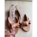 Patricia green Tan savannah knotted bow cork wedge size 8 Photo 6