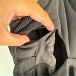 Athleta  Winona athletic mixed media ribbed flowy midi Dress xs black Photo 11