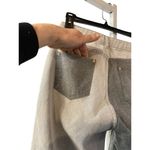 Emmiol Women's S Two Tone Colorblock Jeans Gray White Retro Colorblock Cotton Size 28 Photo 3