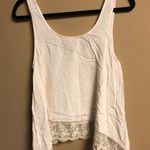 American Eagle Flowy Lace Tank Photo 0