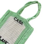 ‎CASABLANCA Crochet Bag Green Photo 7