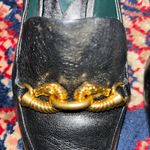 Tory Burch Black Leather Jessa Loafers Women’s Size 6.5 Photo 3