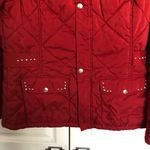 Ariat Women’s Red Quilted Puffer (no hood) Size L Photo 2