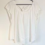 LC Lauren Conrad  Off White Blouse - XXL Photo 0